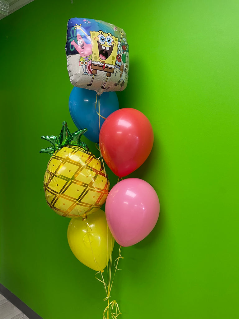 Sponge bob pineapple bouquet