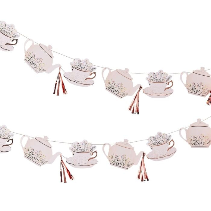 *HALF PRICE* Cup and saucer tea party bunting