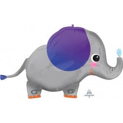 Supershape foil balloon - elephant