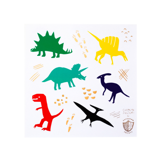 *HALF PRICE* Dinomite sticker set - 4pk