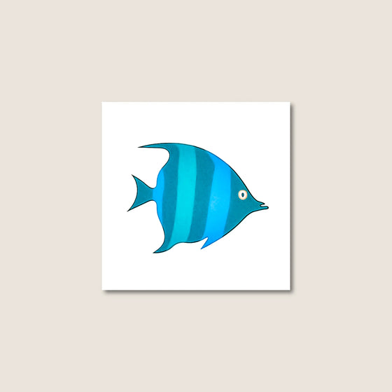Ocean fish tattoo