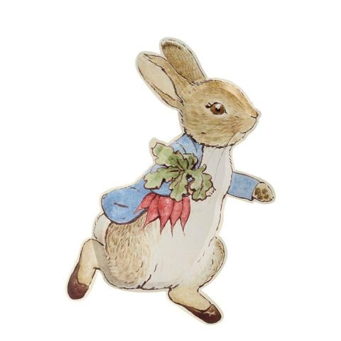 Peter rabbit and friends shaped plates - Meri Meri
