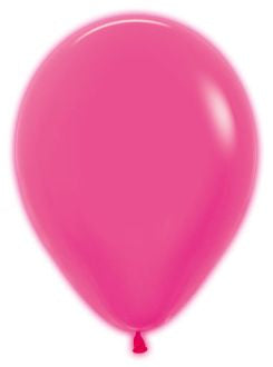 Helium inflated 11” balloon - neon - 5 different shades