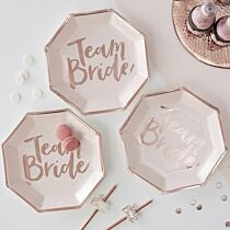 Team bride plates