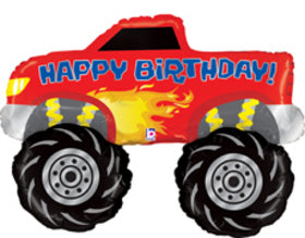 Supershape foil balloon - monster truck