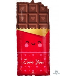 Supershape foil balloon - Chocolate love