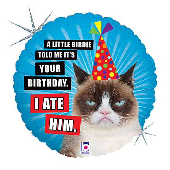 Grumpy cat birthday