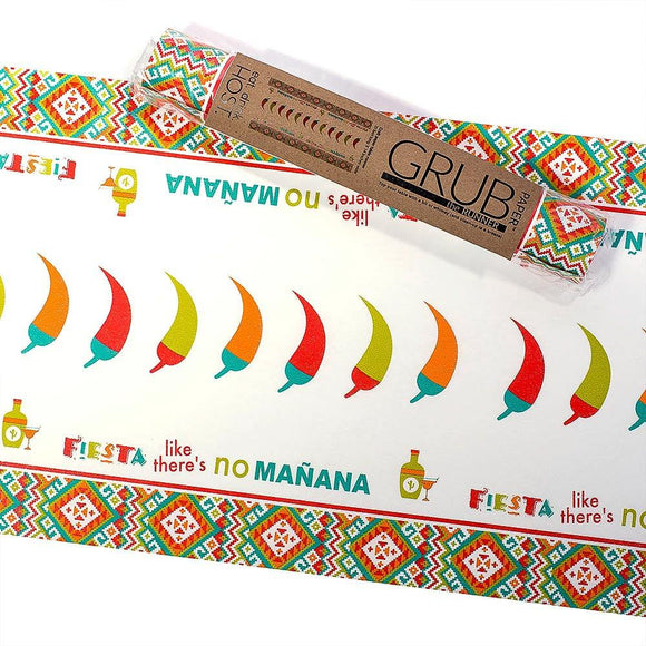 Paper table runner - Fiesta