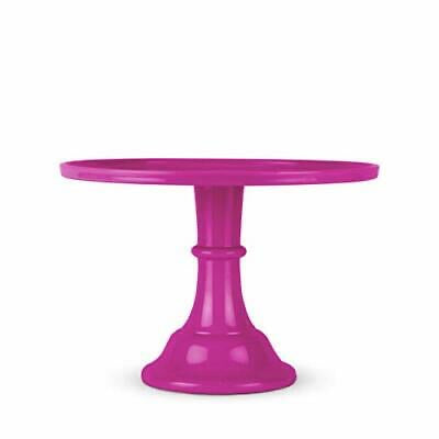 Fuchsia melamine cake stand