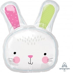 Supershape foil balloon - Hello bunny