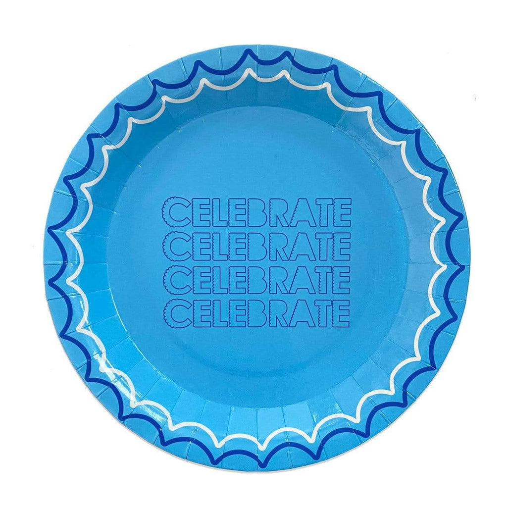 Dinner plates - celebrate