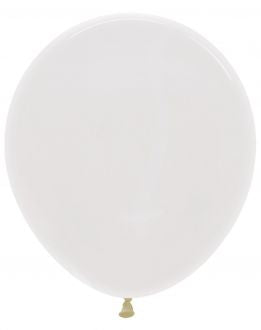 Helium inflated 18” balloon - matte pastel - 5 shades
