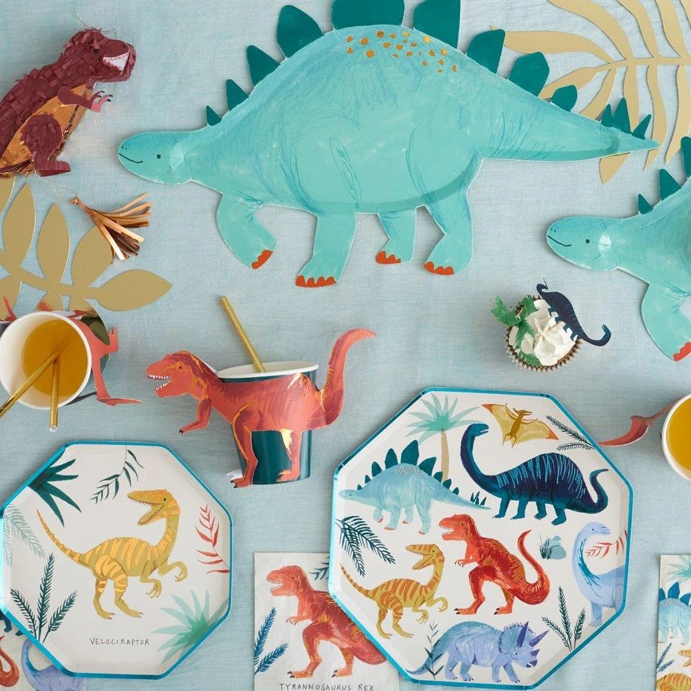 Stegosaurus platters - Meri Meri