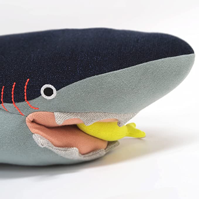 Vinnie shark large soft toy - Meri Meri