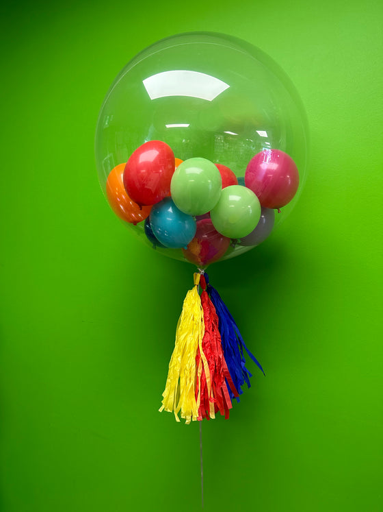 *NEW* Bubble balloon with mini balloons - various colour choices