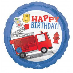 Standard foil balloon - first responder birthday