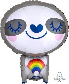 Junior shape sloth with rainbow