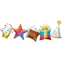 Air fill balloon garlands pack of 2 DOES NOT TAKE HELIUM