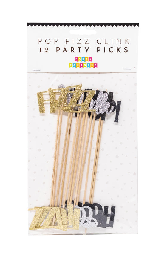 *HALF PRICE* Pop, fizz, clink picks