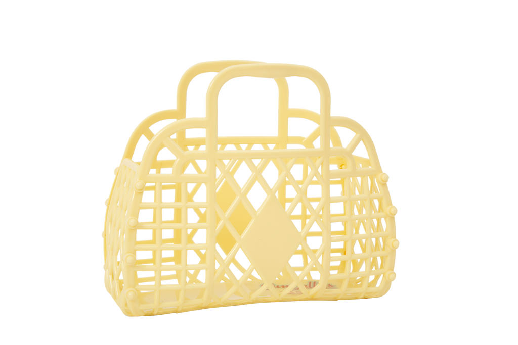 Sun jellies - small retro bag - yellow