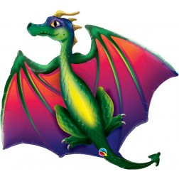 Supershape foil balloon - Mythical dragon