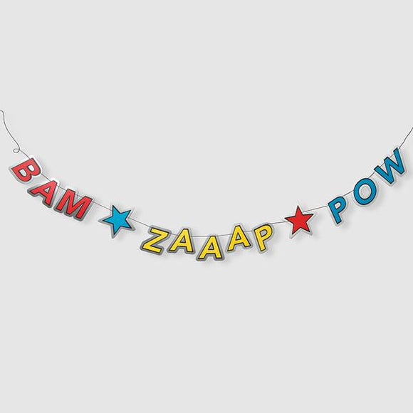 Bam Zaaap pow banner