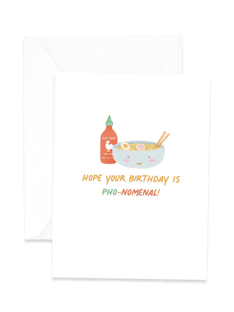 Pho - nomenal birthday card