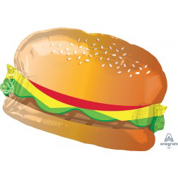 Supershape foil balloon - Hamburger in a bun
