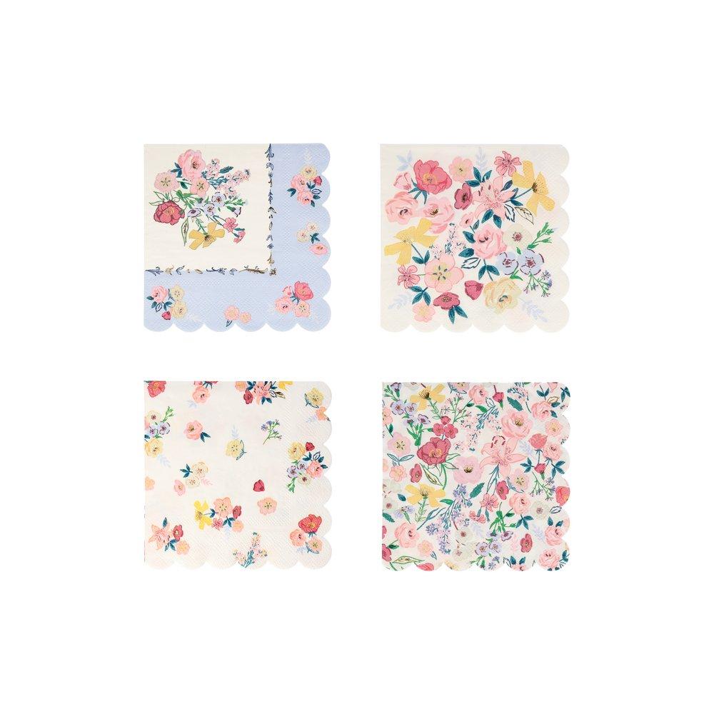 English garden small napkins - Meri Meri