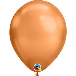 11” latex balloons for you to fill at home - pack of 5 - chrome balloons