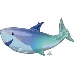 Supershape foil balloon - New shark