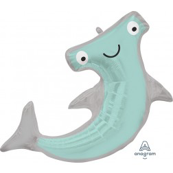 Supershape foil balloon - Hammerhead shark