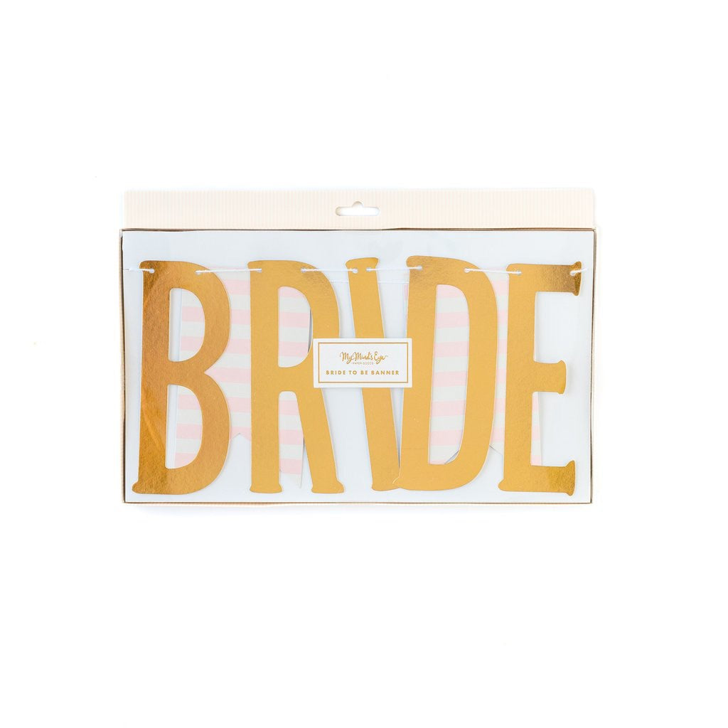 Bride to be banner