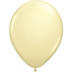 Helium inflated 11" Balloon - Ivory Silk