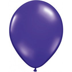 Helium inflated 11" balloon -Quartz purple