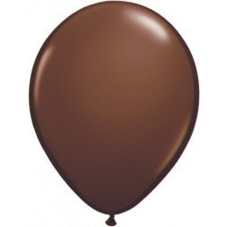 Helium inflated 11” balloon - Chocolate brown